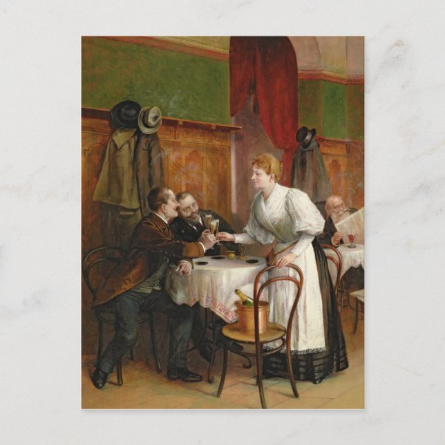 Att dricka deras hälsa vykort (Framsida)