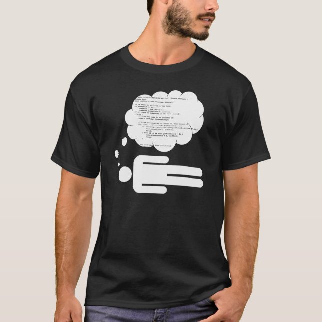 Att drömma in kodifierar t-shirt (Framsida)