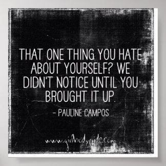 Att du en Sak hatar internationell offert Poster