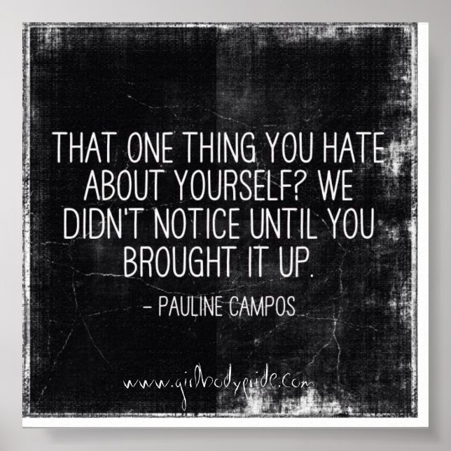 Att du en Sak hatar internationell offert Poster (Framsidan)