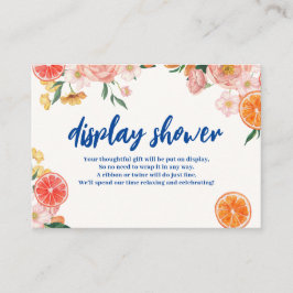 Att duscha visningen för Möhippa i mer blommigt Tilläggskort