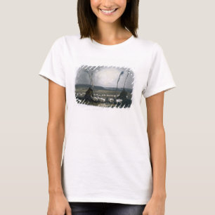 Att erbjuda av de Mandan indierna, pläterar 14 T Shirt