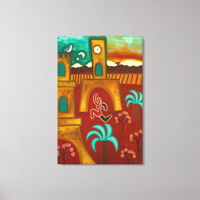 Att erövra slottet 2010 canvastryck (Framsida)