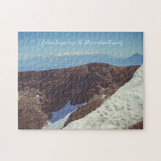 Att erövra toppmötet pussel (Horisontell)