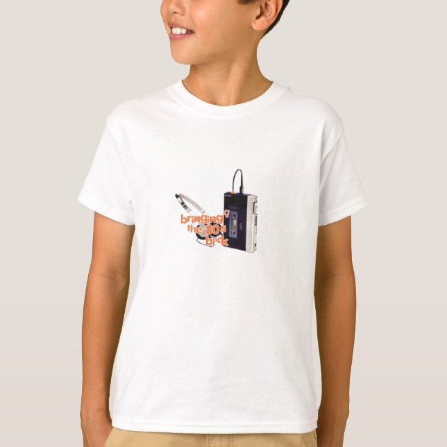 Att få 80:an bakåt t shirt (Framsida)