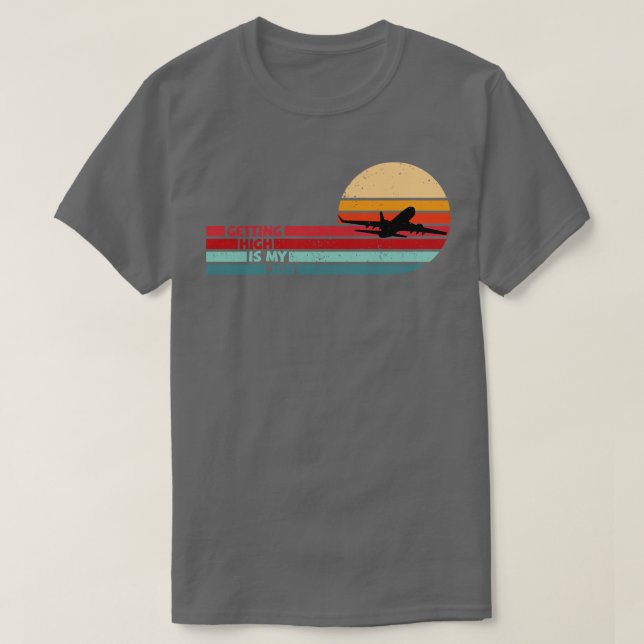 Att få hög är mitt jobb 2 t shirt (Design framsida)
