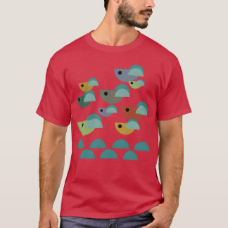 att fåglar vintage t shirt