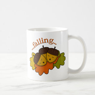 att falla för ekollonar (som är sovande) kaffemugg