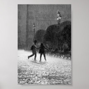 Att falla regnar poster
