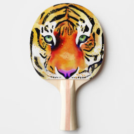 Att fånga det majestätiska: En tigers blick Pingisracket