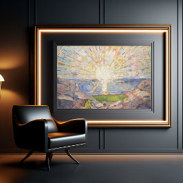 Att fånga ljudet och känslan av rörelse Sol Poster
