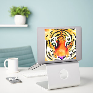 Att fånga majestätet: En tigers blick Klistermärken