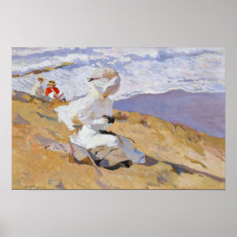Att fånga ögonblicket, Joaquín Sorolla Konst Poster