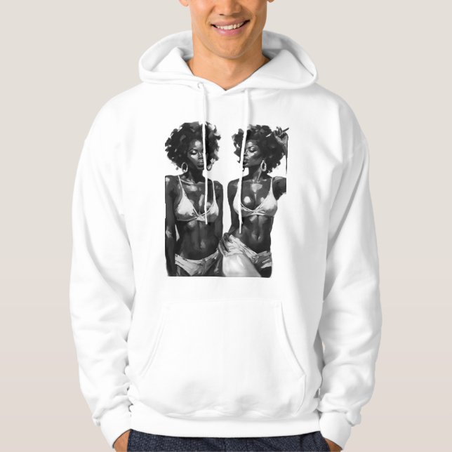 Att fånga stadens puls" hoodie (Framsida)