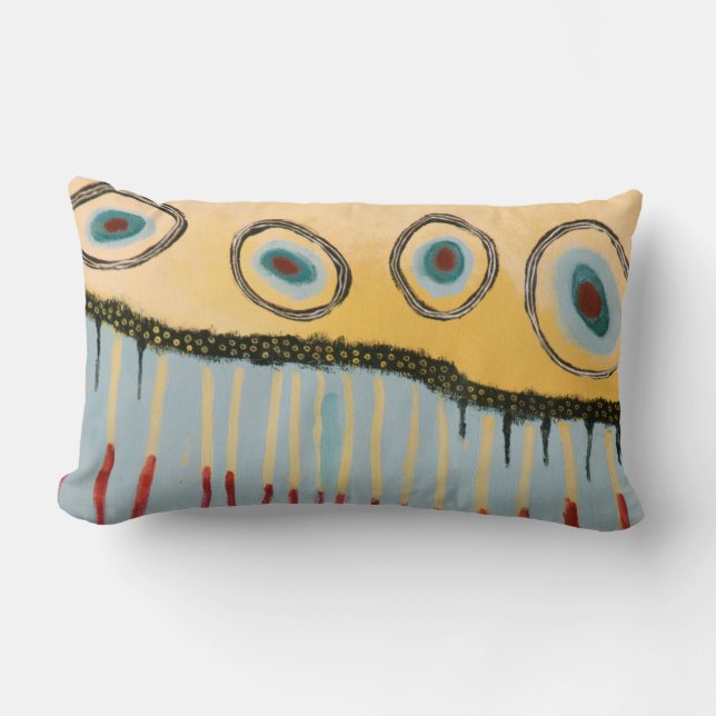 Att finnas till samtidigt Peacefully lumbaren Lumbarkudde (Framsida)