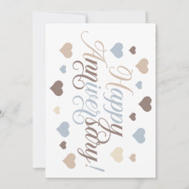 Att fira kärlek: Grattis på årsdagen Inbjudningar