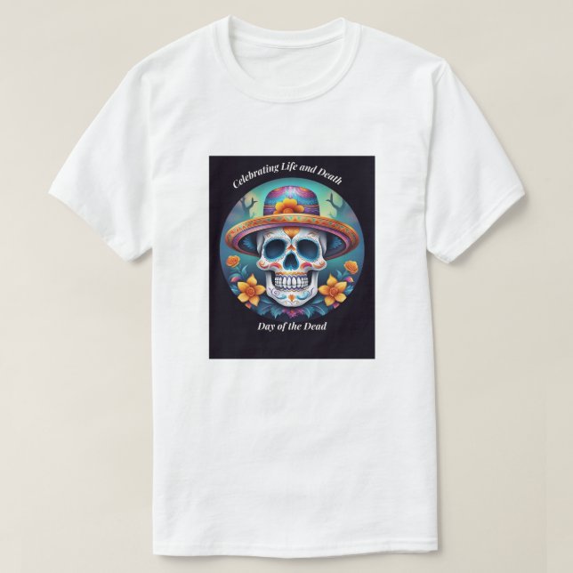 Att fira liv och död t shirt (Design framsida)