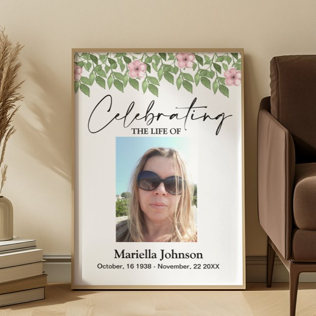 Att fira livet 16 x 20 begravd Poster (Skapare uppladdad)