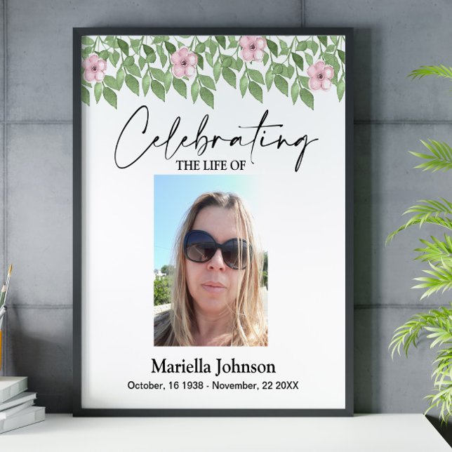 Att fira livet 16 x 20 begravd Poster (Skapare uppladdad)