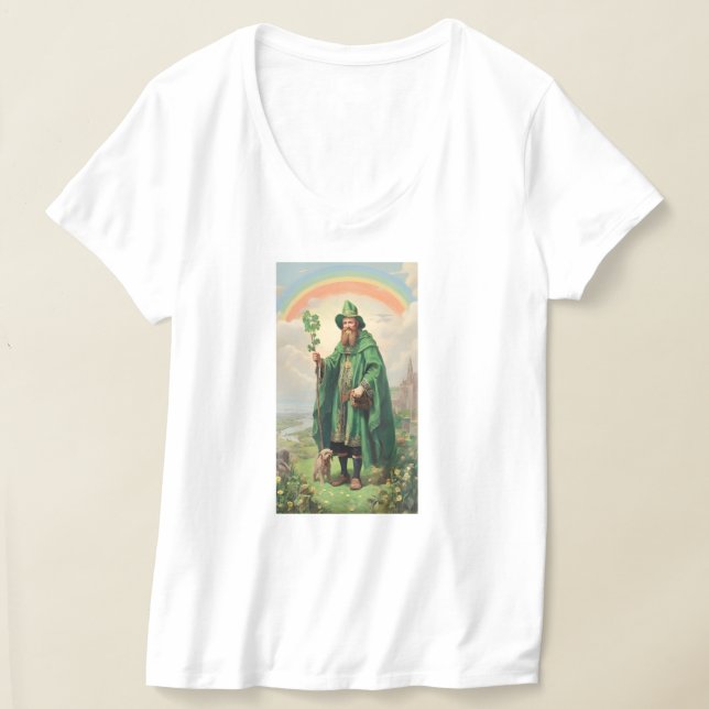 Att fira St. Patrick's Day T Shirt (Laydown)