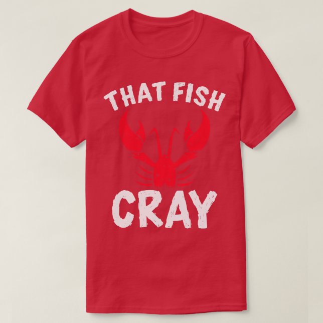 Att Fish Cray TShirt T Shirt (Design framsida)