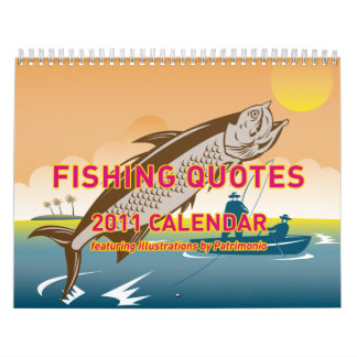 Att fiska citerar kalender 2011 vid patrimonio
