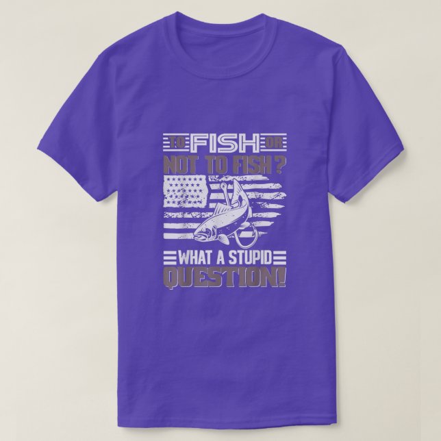 Att fiska eller inte fiskaLunnyj-citat  T Shirt (Design framsida)