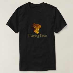 Att flamma pantsätter t shirt