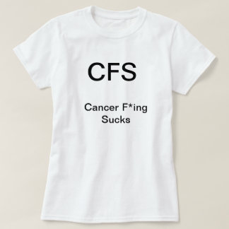 Att flippa ur för cancer suger tröja