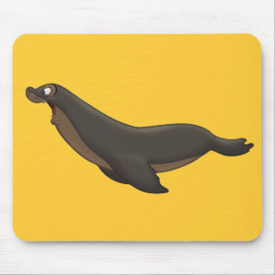 Att flyga förseglar Mousepad Musmatta