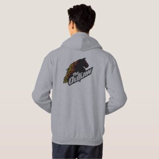 Att flyga göra ett ess på fredlösen på tillbaka hoodie