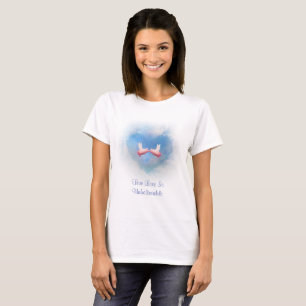 Att flyga Grisar Kiss-Äkta kärlek är otroligt. T Shirt