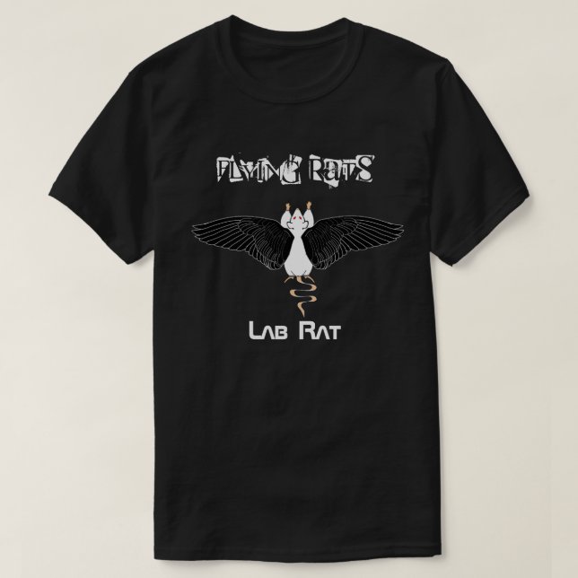 Att flyga tjaller (labbråttaupplagan) tröja (Design framsida)