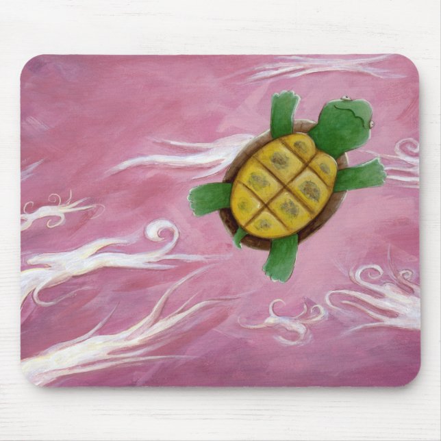 Att flyga vadderar musmatta (Framsidan)