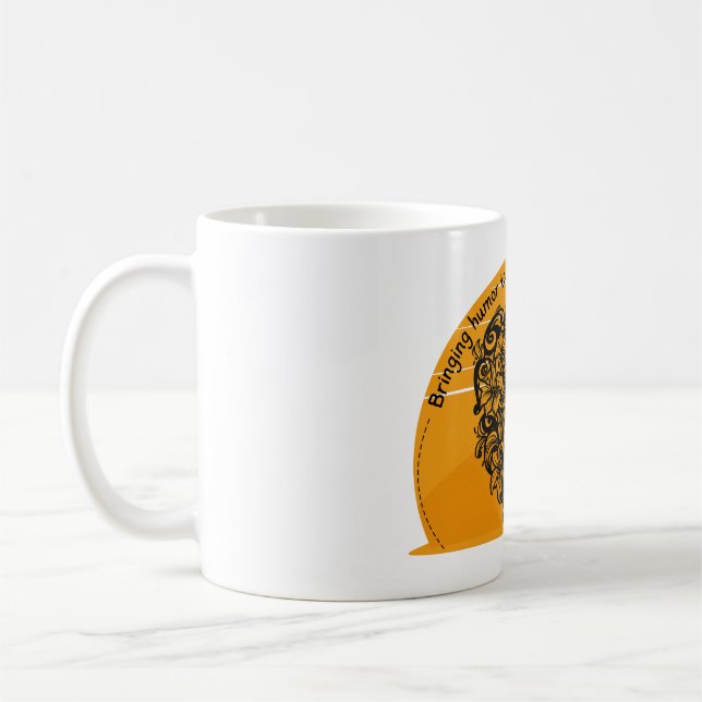 Att föra humor till varje enskild patient kaffemugg (Vänster)