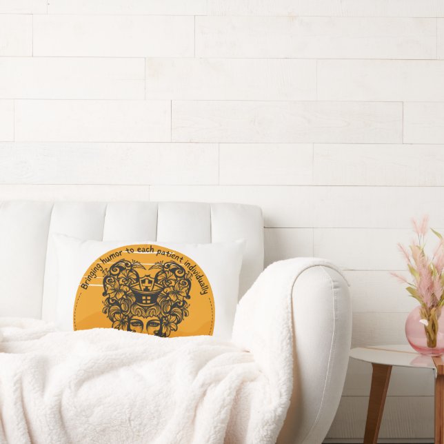 Att föra humor till varje enskild patient - Nurs Lumbarkudde (Soffa)