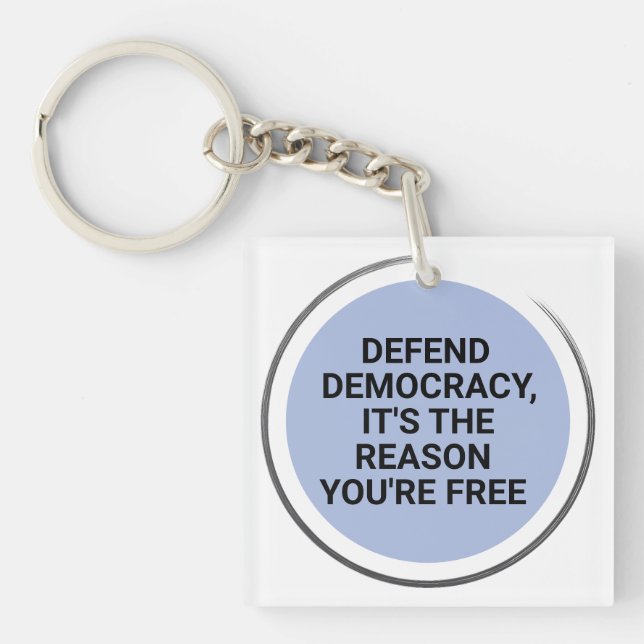 Att försvara demokratin är skälet till att du är f (Framsidan)