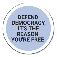 Att försvara demokratin är skälet till att du är f