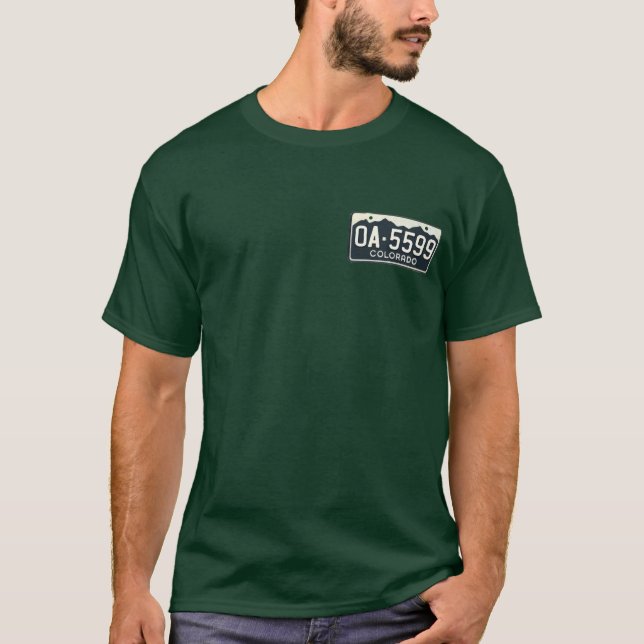 Att försvinna pekar - OA-5599 T-shirt (Framsida)