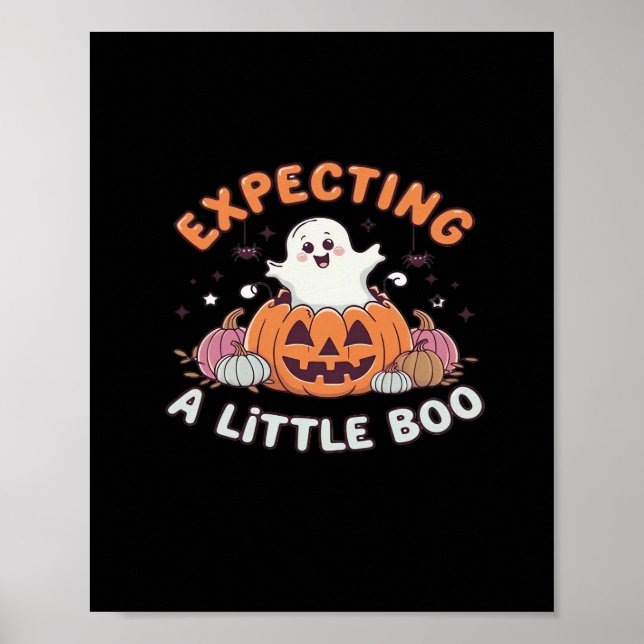 Att förvänta sig lite boo poster (Framsidan)