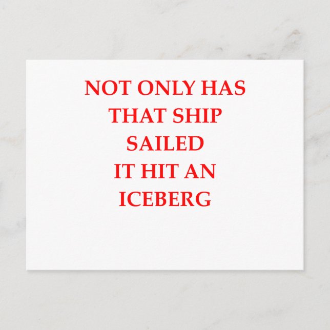 att frakten har segrat vykort (Framsida)