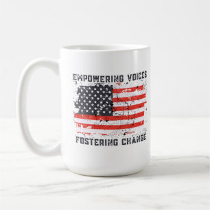Att främja förändring 2024 USA:s presidentval Kaffemugg