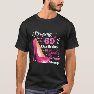 Att gå in i min 69-årsdag med gudskonst och t shirt