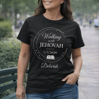 Att Gå Med Jehova Personlig Dopdag T Shirt
