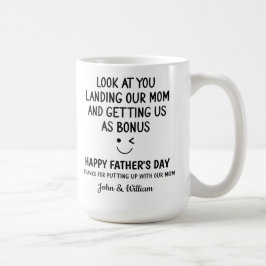 Att gå pappa... Se till att du landar i mamma Kaffemugg