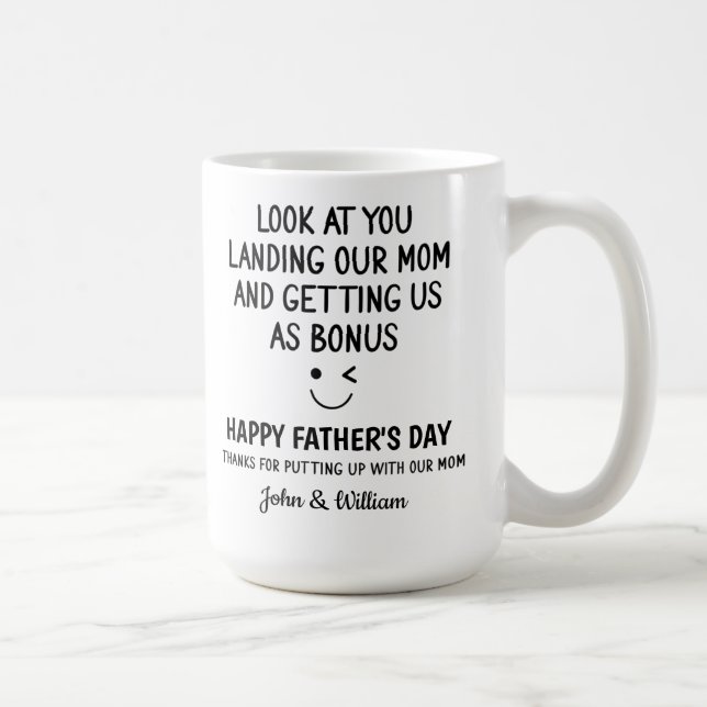 Att gå pappa... Se till att du landar i mamma Kaffemugg (Höger)