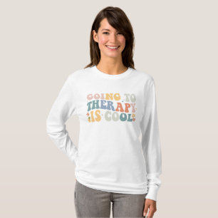 Att gå till terapi är coola t shirt