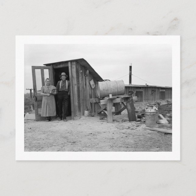 Att gå under jorden, 1930-talet vykort (Framsida)