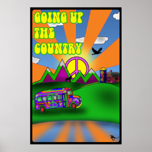 Att gå upp i Land Poster