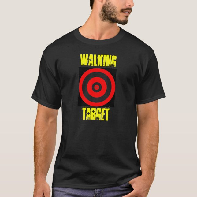 Att gå uppsätta som mål t-shirt (Framsida)